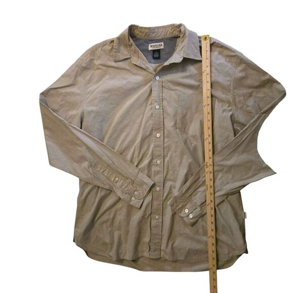 Magellan XXL Cotton India Tan Outdoors Button Down Khaki Gorp Core - Picture 4 of 5